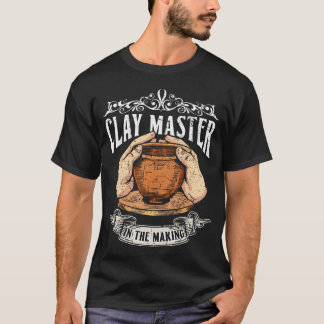 Kleimeester in de maak - Pottenbakker Keramiek Kun T-shirt