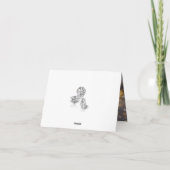 Klein, 10 x 14 cm kaart (Achterkant)