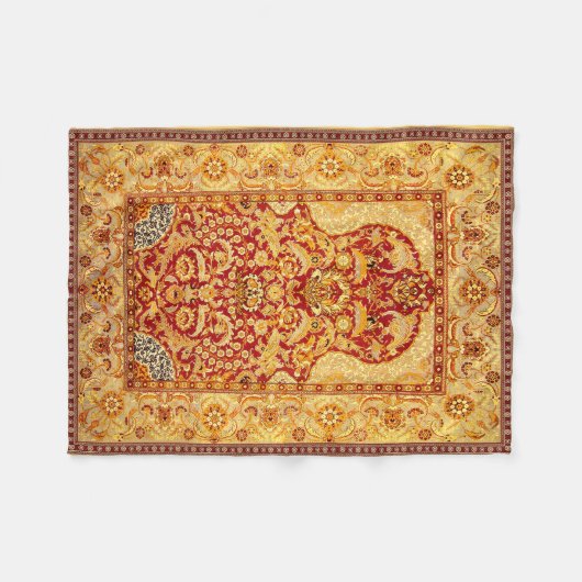 Klein 1-persoons wasbaar moslimgebedje, 30 x 40 in fleece deken (Voorkant (Horizontaal))