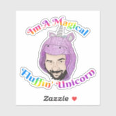 Klein 4 x 4 inch vinylsticker op maat gesneden sticker (Vel)