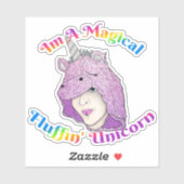 Klein 4 x 4 inch vinylsticker op maat gesneden sticker (Vel)