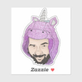 Klein 4 x 4 inch vinylsticker op maat gesneden sticker (Vel)