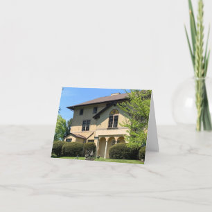 Klein, 4 x 5,6-inch gevouwen wenskaart bedankkaart