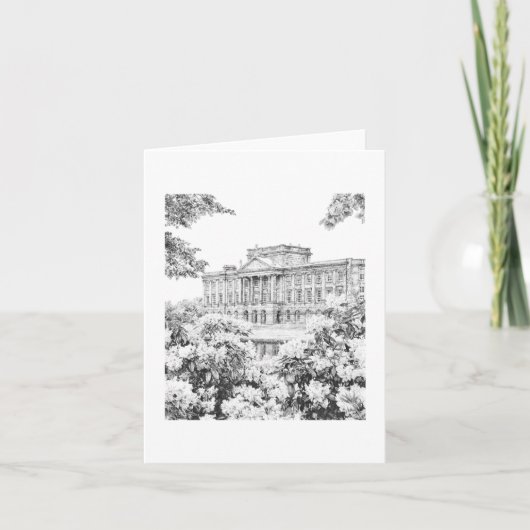 Klein, 4 x 5,6-inch gevouwen Wenskaart Kaart (Voorkant)