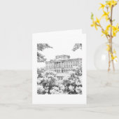 Klein, 4 x 5,6-inch gevouwen Wenskaart Kaart (Gele Bloem)