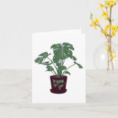 Klein, 4 x 5,6-inch gevouwen Wenskaart Kaart (Gele Bloem)