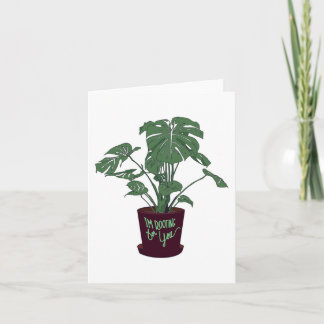 Klein, 4 x 5,6-inch gevouwen Wenskaart Kaart