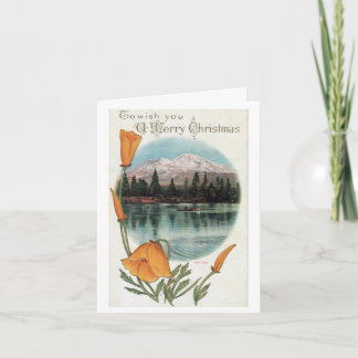 Klein, 4 x 5,6-inch gevouwen Wenskaart Kaart