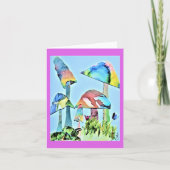 Klein, 4 x 5,6-inch gevouwen Wenskaart Kaart (Voorkant)