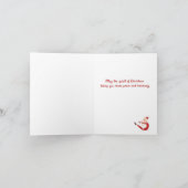 Klein, 4 x 5,6-inch gevouwen Wenskaart Kaart (Binnen)