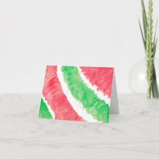 Klein, 4 x 5,6-inch gevouwen Wenskaart Kaart