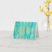 Klein, 4 x 5,6-inch gevouwen Wenskaart Kaart (Gele Bloem)