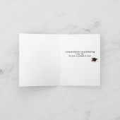 Klein, 4 x 5,6-inch gevouwen Wenskaart Kaart (Binnen)