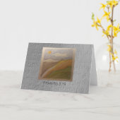 Klein, 5" x 7" gevouwen Wenskaart Kaart (Gele Bloem)