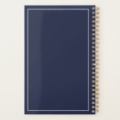 Klein aangepast monogram gezinshereniging planner (Achterkant)