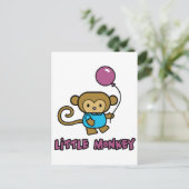 Klein Aapje Briefkaart (Staand voorkant)