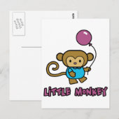 Klein Aapje Briefkaart (Voorkant / Achterkant)