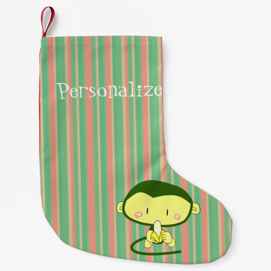 Klein Aapje Kleine Kerstsok (Voorkant)
