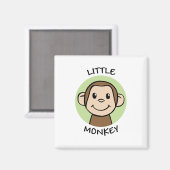 Klein Aapje Magneet (Voorkant / Achterkant)