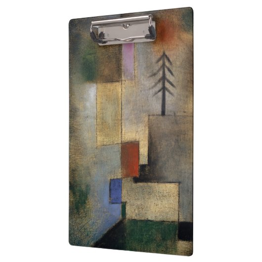 Klein Afbeelding Fir Trees van Paul Klee Klembord (Links)