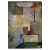 Klein Afbeelding Fir Trees van Paul Klee Klembord (Voorkant)