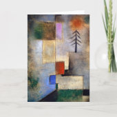 Klein afbeelding - Paul Klee - modern kunstschilde Kaart (Voorkant)