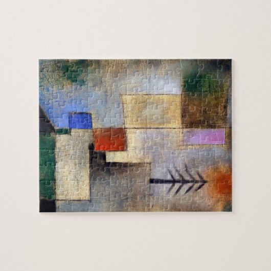 Klein afbeelding - Paul Klee - modern kunstschilde Legpuzzel (Horizontaal)