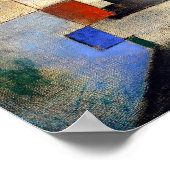 Klein afbeelding - Paul Klee - modern kunstschilde Poster (Hoek)
