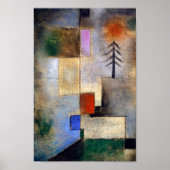 Klein afbeelding - Paul Klee - modern kunstschilde Poster (Voorkant)