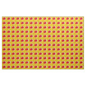 Klein afdrukken van Spaanse Roos Stof (Yard (91,4 cm))