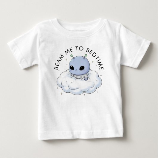 Klein Alien Baby T-shirt (Voorkant)