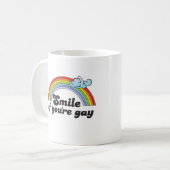 KLEIN ALS JE GAY BENT KOFFIEMOK (Voorkant links)