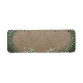 Klein  apothekersetiket etiket (Voorkant)