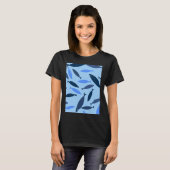 Klein aquarium met vissen t-shirt (Voorkant volledig)