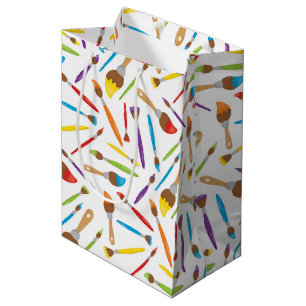 Klein artistiek patroon medium cadeauzakje
