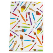 Klein artistiek patroon medium cadeauzakje (Achterkant)