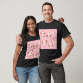 klein axolotl patroon t-shirt (Unisex)