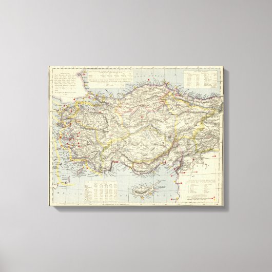Klein Azië Canvas Afdruk (Voorkant)