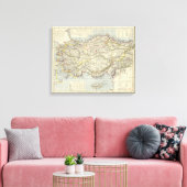 Klein Azië Canvas Afdruk (Insitu (Woonkamer))