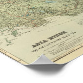 Klein Azië, Kaukasus, zwart Zee Poster (Hoek)