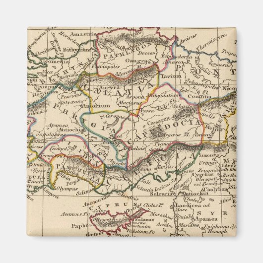 Klein Azië Magneet (Voorkant)