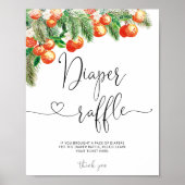 Klein baby shower-luidoperbord poster (Voorkant)