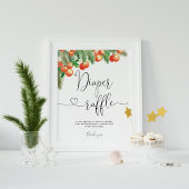 Klein baby shower-luidoperbord poster