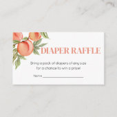 Klein Baby shower met kleine doorsnede Informatiekaartje (Voorkant)