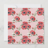 Klein Baby shower met slice-hout per post I Kaart (Achterkant)