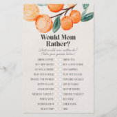 klein baby shower wil liever een spelletje spelen (Voorkant)