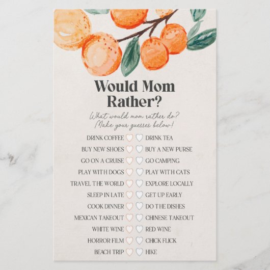 klein baby shower wil liever een spelletje spelen (Voorkant)