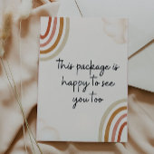 Klein bedrijf Dank u kaart afdrukbaar