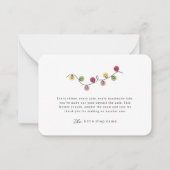 Klein bedrijf minimalistische moderne vakantie dan notitiekaartje (Voorkant)