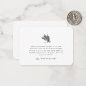 Klein Bedrijf Moderne Minimalistische Vakantie Dan Notitiekaartje (Voorkant / Achterkant in situ)